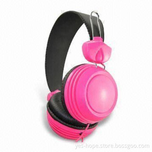 DJ Headphone with 3.5mm Stereo Plug and Frequency Range of 20Hz to 20kHz